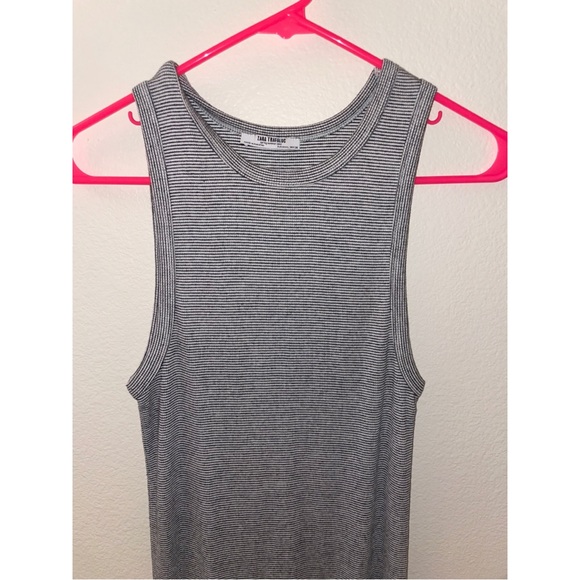 Long Gray European Style Bodycon Dress - Picture 4 of 7